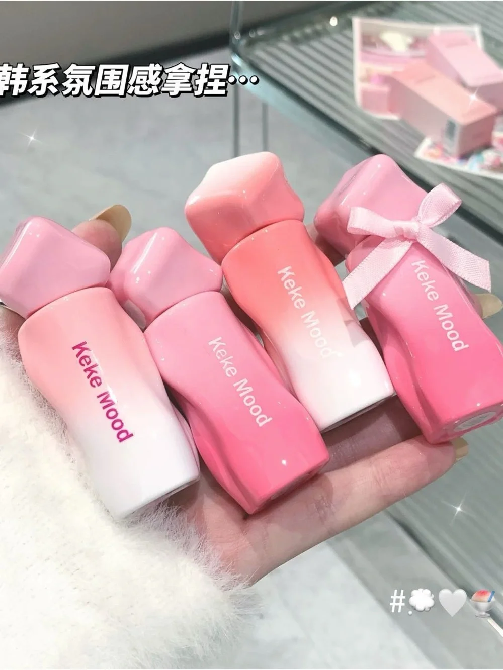 Women’s Glossy Lipstick - Pink & Blue Shades